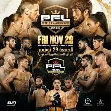 PFL финал 2024 прямая трансляция 29.11.2024 смотреть онлайн бесплатно